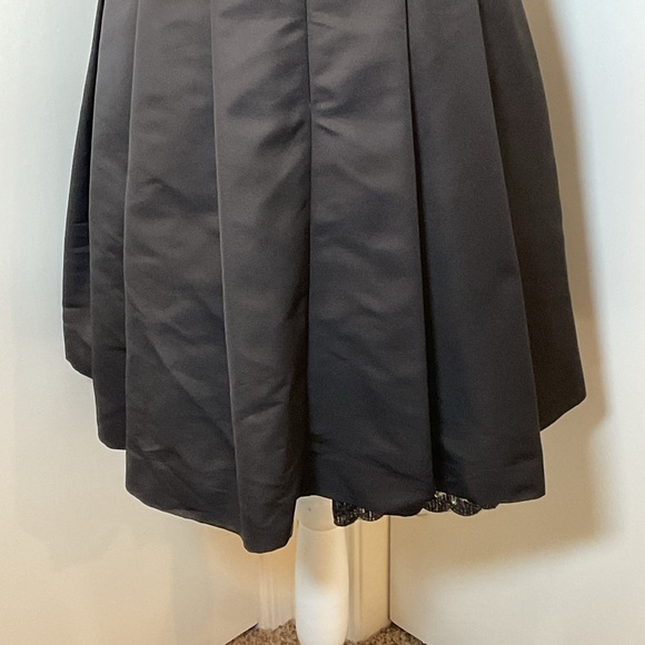 12. Jason Wu Target Collection Elegant Black Sleeveless Dress Pleated Tulle SZ M - Picture 10 of 10